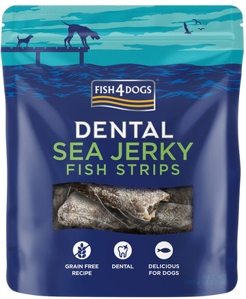 Fish4Dogs Dental Sea Jerky Fish Strips