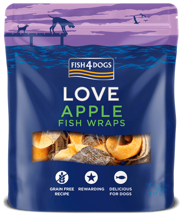 Meðlæti – Fish4Dogs Love fiskpakkar með epli