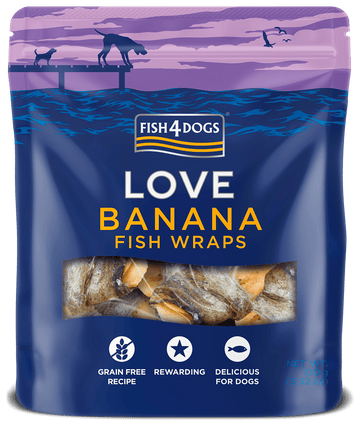 Fish4Dogs Love Banana Fish Wraps