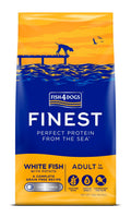 Þurrfóður – Fish4Dogs Finest Adult hvítfiskur og kartöflur stór korn