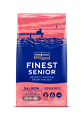 Þurrfóður – Fish4Dogs Finest Senior lax og sætar kartöflur lítil korn