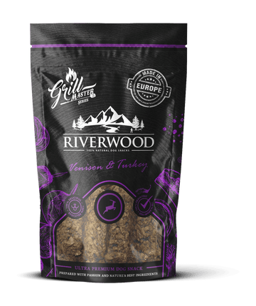 Hundanammi – Riverwood Grillmaster hreindýr og kalkúnn 100g