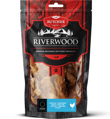 Hundanammi – Riverwood kjúklingaflak þurrkað 100g