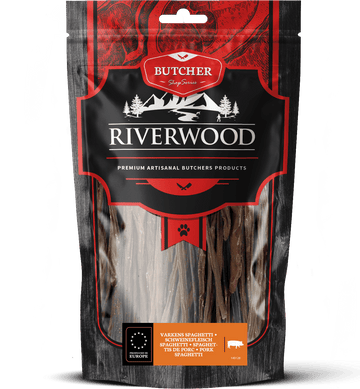 Hundanammi – Riverwood svínaspagettí þurrkað 100g
