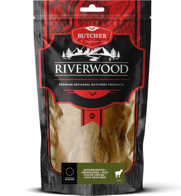 Hundanammi – Riverwood geitahöfuðhúð þurrkuð 150g