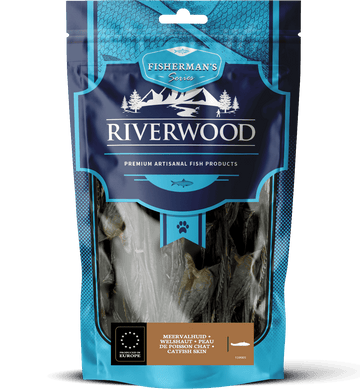 Hundanammi – Riverwood steinbítshúð 18-22 cm 200g