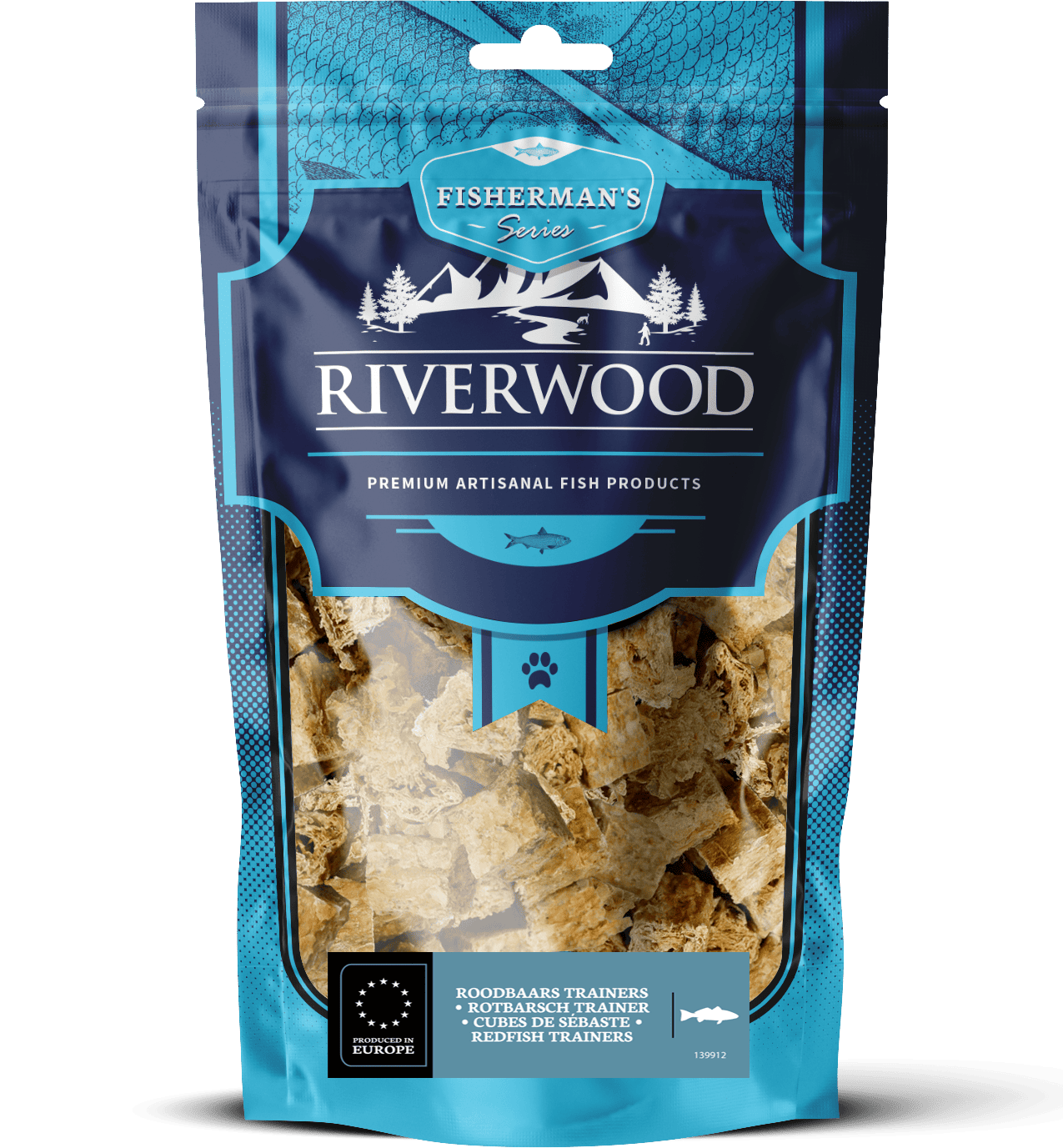 Hundanammi – Riverwood rauðfiskþjálfunarbitar 200g