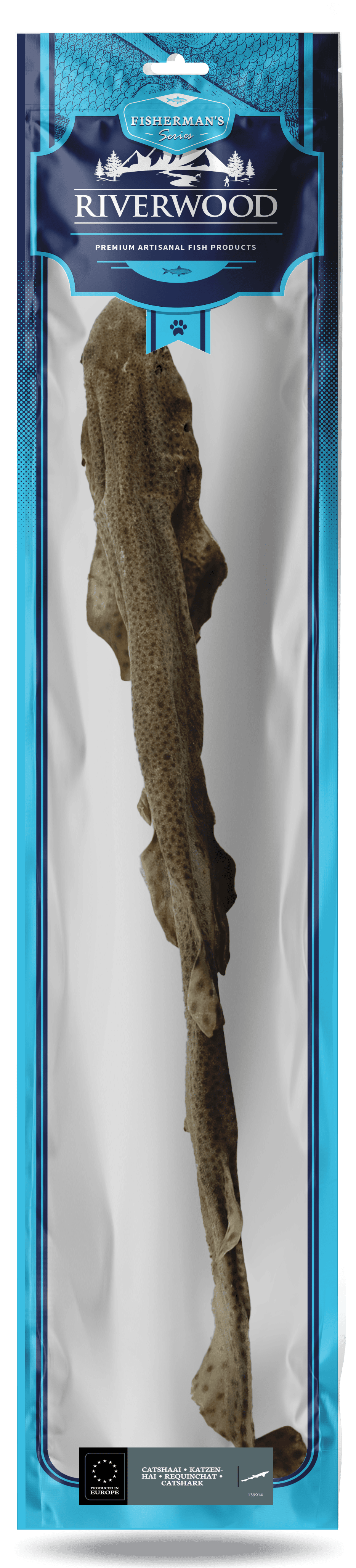 Hundanammi – Riverwood (Catshark) þurrkaður