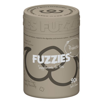 Fuzzies Probiotic Chunks – fæðubótarefni með góðgerlum fyrir meltingu hunda