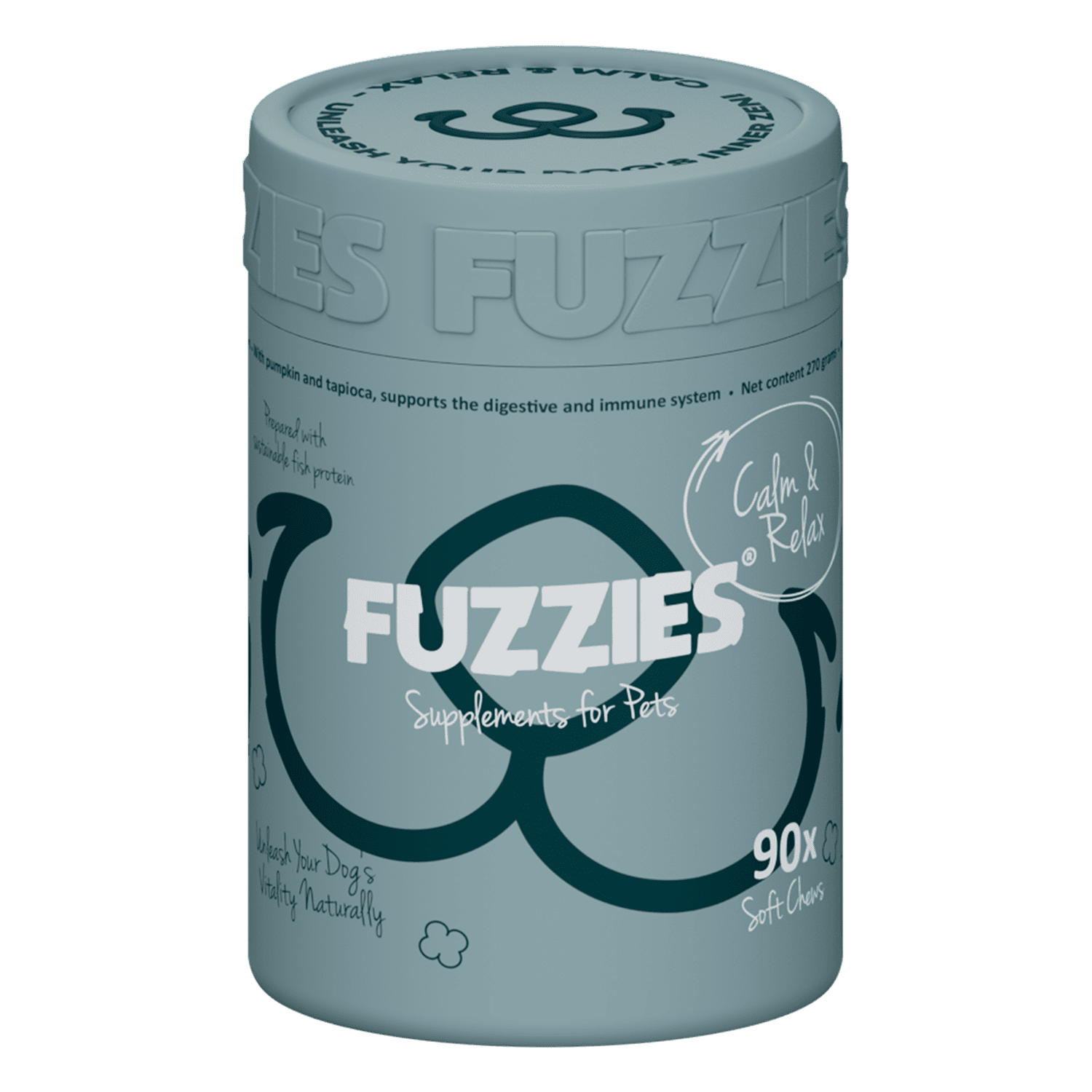 Fuzzies Chill & Relax – fæðubótarefni til að draga úr kvíða