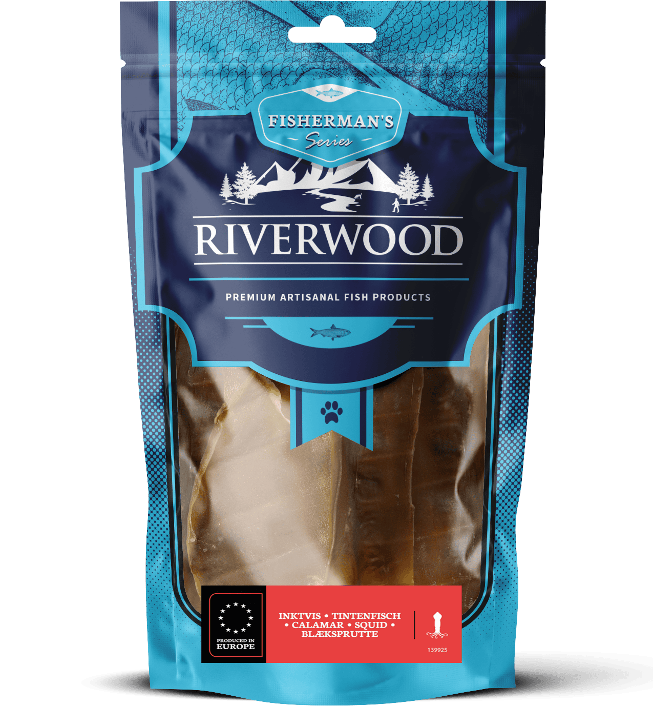 Meðlæti – Riverwood smokkfiskur þurrkaður 100g