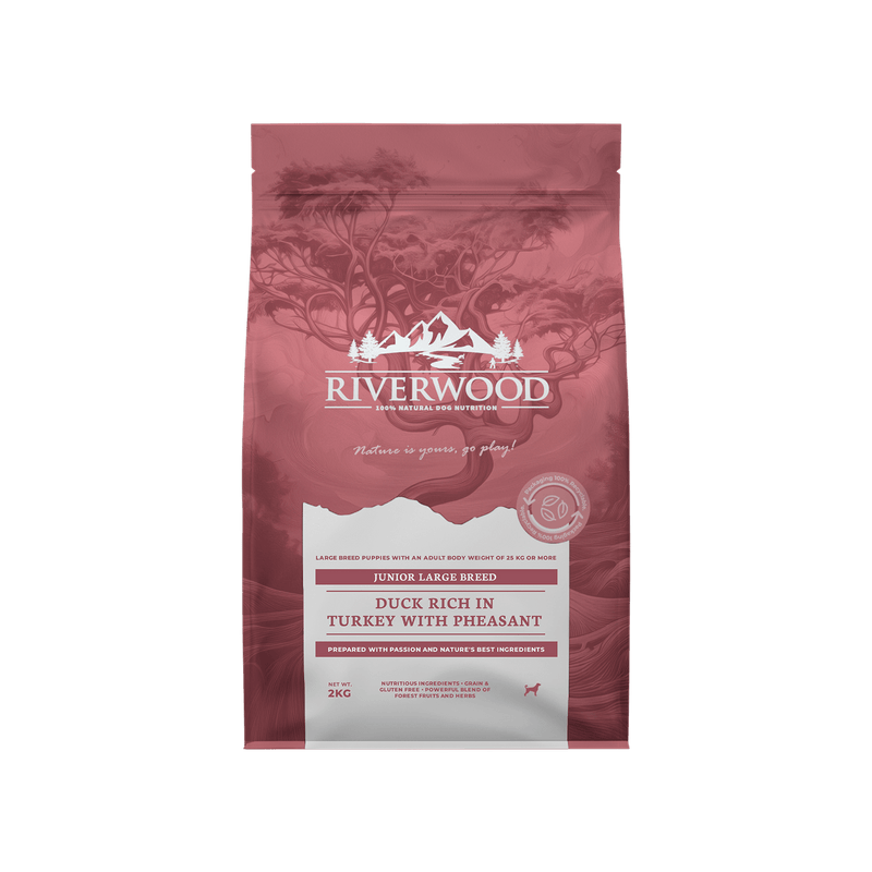 Junior Large Breed Duck & Turkey with Pheasant