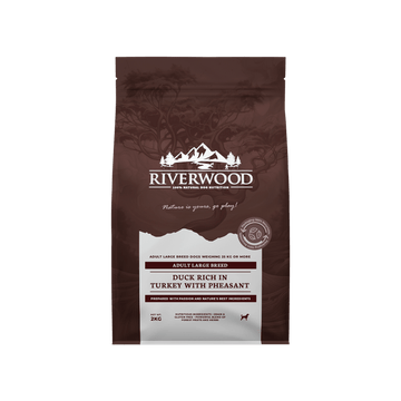 Þurrfóður – Riverwood Adult Large Breed önd og kalkúnn