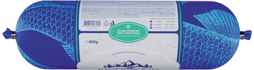 Riverwood pylsa – þorskur og makríll með baunum 800g