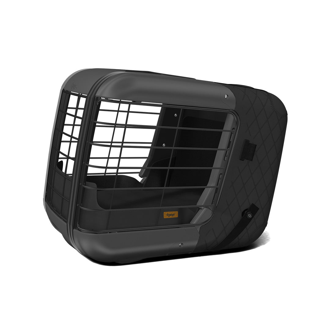 Ferðabúr í aftursæti – 4pets Caree Black Series