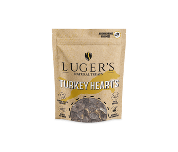 LUGER'S NATURAL TREATS - TURKEY HEARTS 150g