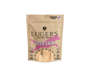 LUGER'S NATURAL TREATS - DEER SKIN 100g