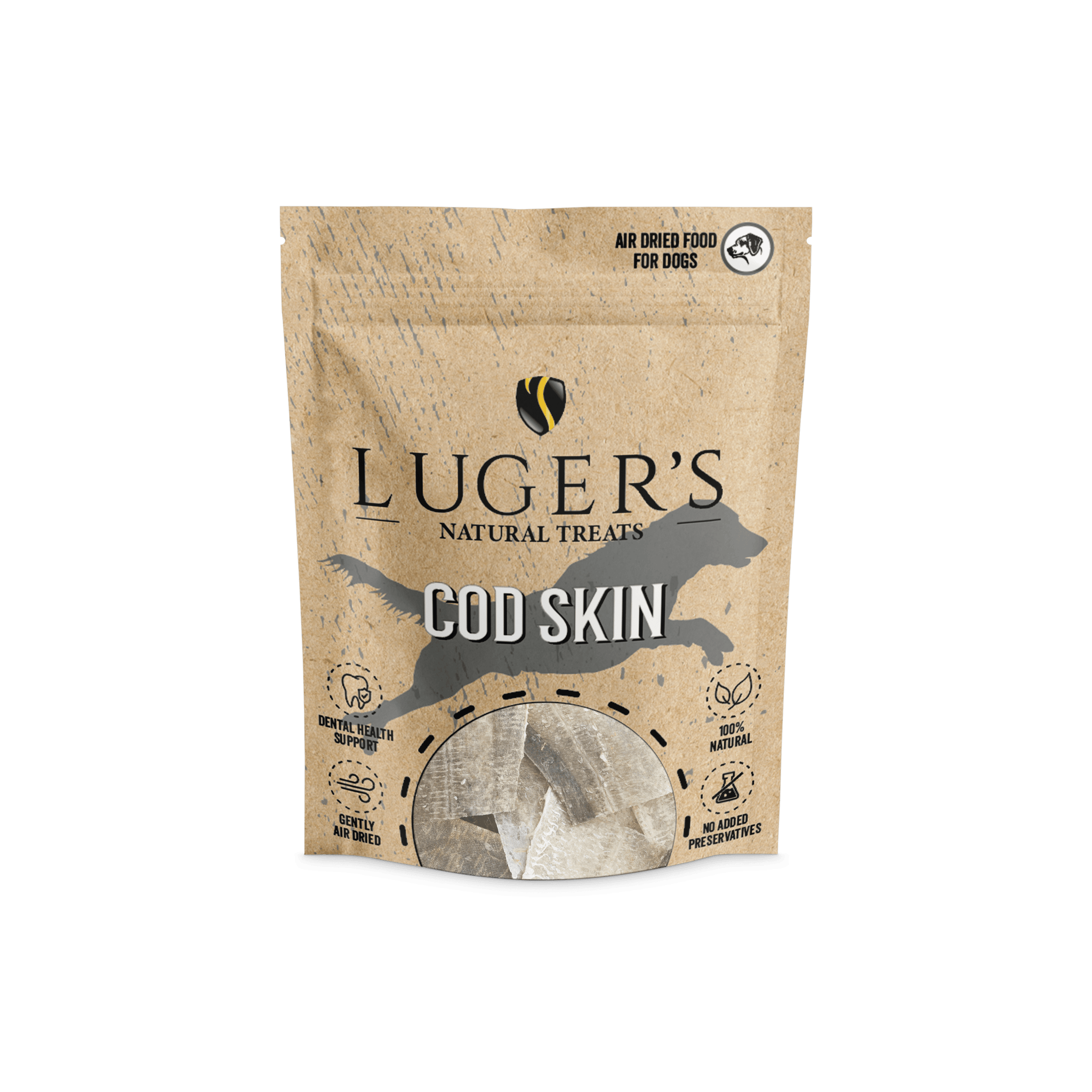 LUGER'S NATURAL TREATS - COD SKIN 30g