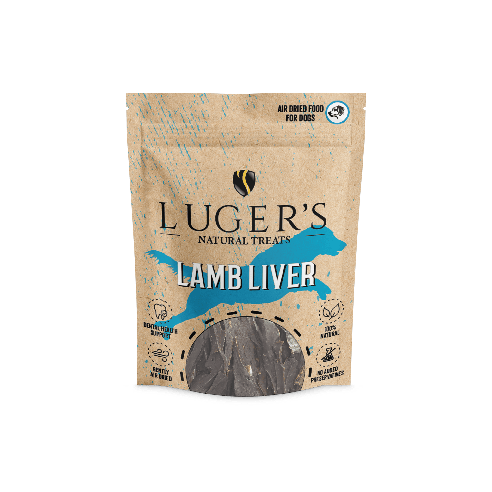 LUGER'S NATURAL TREATS - LAMB LIVER 150g