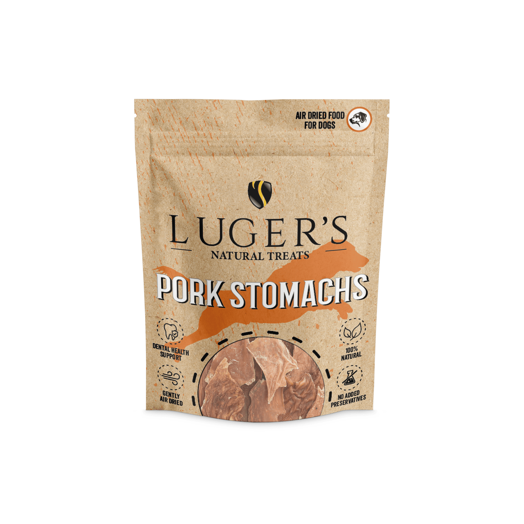 LUGER'S NATURAL TREATS - PORK STOMACH 100g