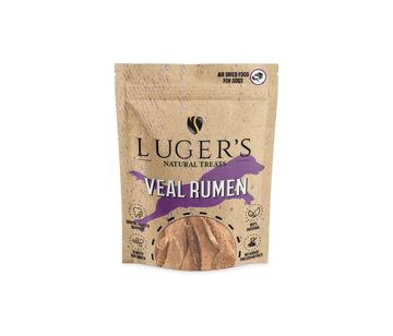 LUGER'S NATURAL TREATS - VEAL RUMEN 100g