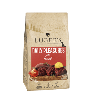 LUGER'S DAILY PLEASURES AIR DRIED FOR DOG - BEEF 9kg