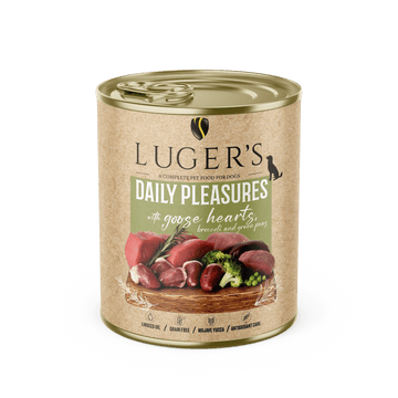 LUGER'S DAILY PLEASURES - Gæsahjörtu, spergilkál og grænar baunir