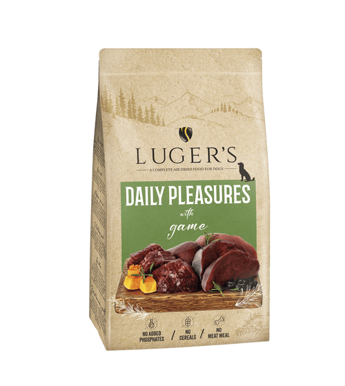 LUGER'S DAILY PLEASURES AIR DRIED FOR DOG - GAME 9 kg