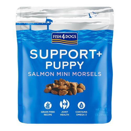 Bætiefni – Fish4Dogs Support Puppy lax liðheilsa 150g